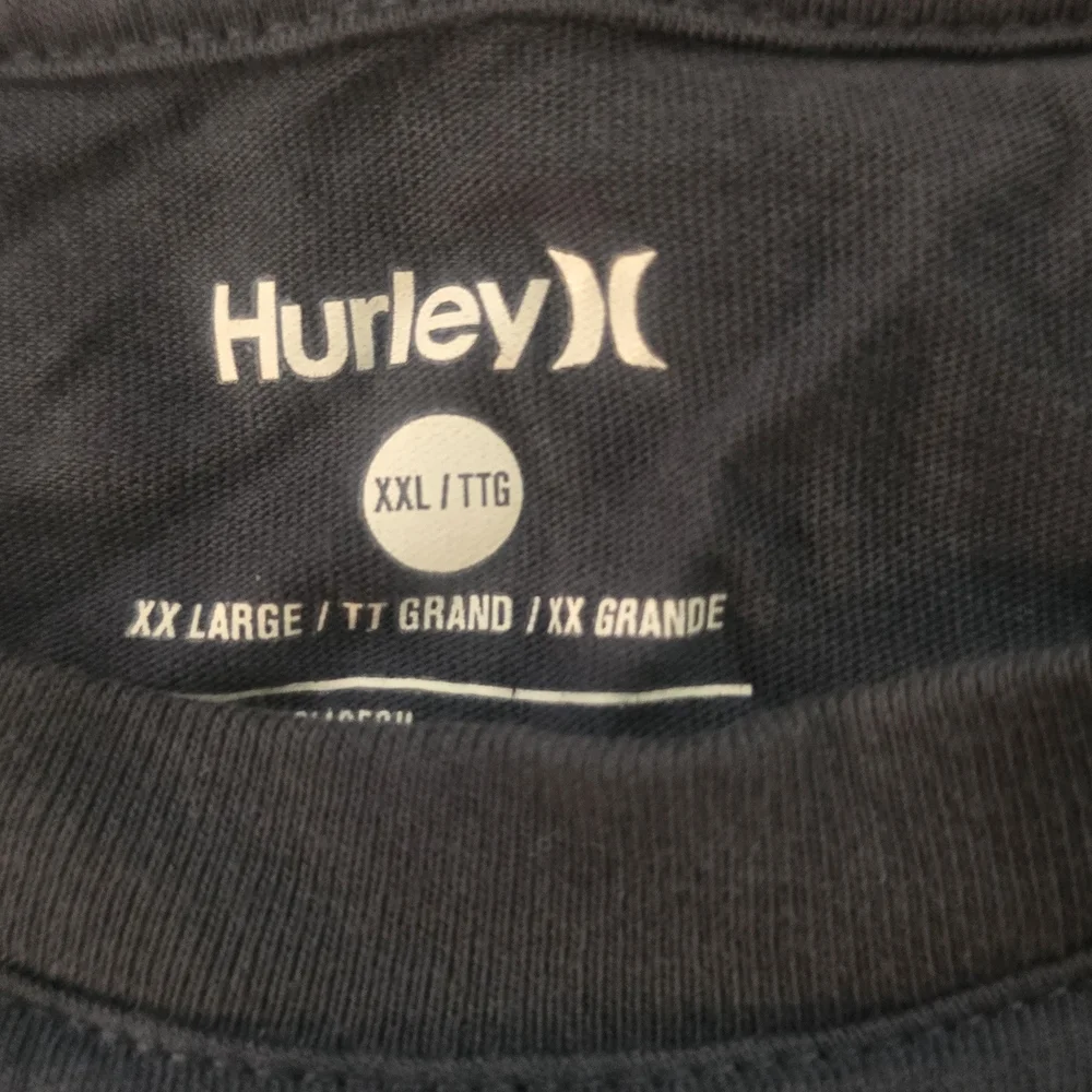 Hurley Men's Dark Gray Tee with Gradient Logo - Picture 2 of 2